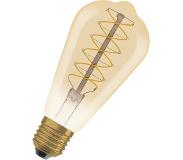 Osram Vintage 1906 Filament LED E27 Peer Goud 4.8W 420lm - 822 Zeer Warm Wit | Dimbaar - Vervangt 37W