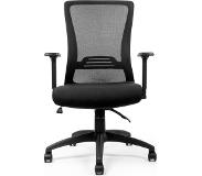 LifeGoods Ergonomische Bureaustoel - Office Chair - Verstelbaar - Zwart