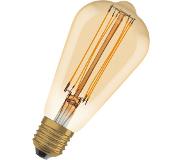 Osram Vintage 1906 LED E27 Peer Goud 8.8W 806lm - 822 Zeer Warm Wit | Dimbaar - Vervangt 60W