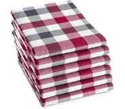 DDDDD Theedoek Carré Anthracite (6 stuks)