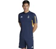 Adidas Real Madrid Trainingsshirt 2023-2024 Donkerblauw Wit Goud | XXXL
