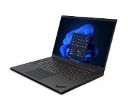 Lenovo ThinkPad P1 Gen 6 13e generatie Intel Core i7-13800H vPro-processor E-cores tot 4,00 GHz en P-cores tot 5,20 GHz, Windows 11 Pro 64, 512 GB SSD, M.2 2280, PCIe Gen4, TLC, Opal - 21FVCTO1WWNL2