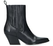 Sacha leren cowboy laarzen zwart Dames | Maat: 40