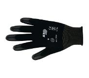 Asatex Handschoen | maat 8 zwart | polyamide m. Soft-polyurethaan | polyamide m. Soft-polyurethaan | 12 paar - 3709/8 3709/8