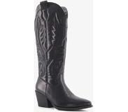 Blue Box dames western boots zwart maat 39