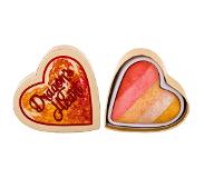 Makeup Revolution - I Love Makeup Blushing Hearts Triple Baked Blusher 10G