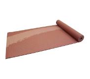 Senz Sports Yogamat - Senz Sports Premium - Terracotta met print