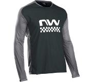 Northwave Edge Long Sleeve Jersey Zwart/Grijs