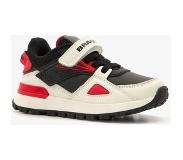 Braqeez jongens sneakers met rode details maat 28