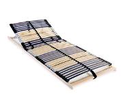 vidaXL Lattenbodem met 42 latten 7 zones 90x200 cm