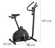 Gymrex Hometrainer - vliegwielmassa 4 kg - belastbaar tot 110 kg - LCD - 72 - 88,5 cm hoogte