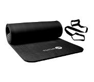 Rs Sports Fitnessmat / trainingsmat NBR RS Sports l zwart l 180 x 60 x 1,5 cm