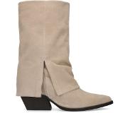 Sacha suède cowboylaarzen beige Dames | Maat: 36