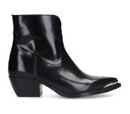 Sacha leren cowboylaarze zwart Dames | Maat: 36