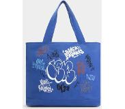 BLACK BANANAS Tagged Tote Tas Blauw - Maat One Size - Kleur: Blauw | Soccerfanshop