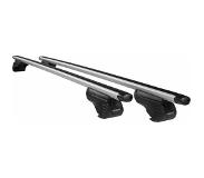 Hapro Cronos 3.0 dakdrager aluminium 125cm voor o.a. ALFA ROMEO, AUDI, BMW, CADILLAC, CHEVROLET, CHRYSLER, CITROEN, DACIA, DAEWOO, DAIHATSU, DODGE, FIAT, FORD, HONDA, HYUNDAI, JAGUAR, JEEP, KIA, LADA, LAND ROVER, LEXUS, MAZDA, MERCEDES-BENZ, MINI, MITSUBISHI, NISSAN, OPEL, PEUGEOT, RENAULT, ROVER, SEAT, SKODA, SUBARU, SUZUKI, TOYOTA, VOLKSWAGEN, VOLVO