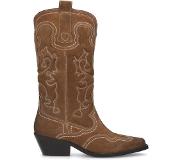 Sacha suède cowboylaarzen cognac Dames | Maat: 39