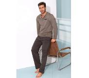 Le jogger Pyjama met knoopsluiting (2-delig, 1 stuk)
