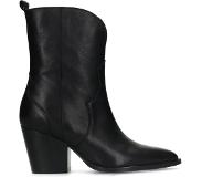 Manfield leren cowboylaarzen zwart Dames | Maat: 37