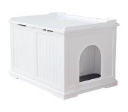 Trixie Kattenhuis Xl Wit - 75X51X53 CM
