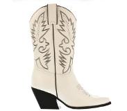 Red-Rag leren cowboylaarzen beige Dames | Maat: 42