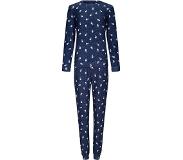 Rebelle - Dames Pyjama set Hayley - Blauw - Fleece - Maat 42