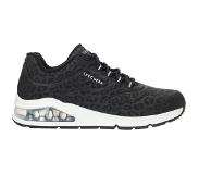 SKECHERS Uno 2 - In-Kat-Neato Dames Sneakers - Zwart - Maat 38