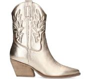 Manfield leren cowboylaarzen goud Dames | Maat: 39