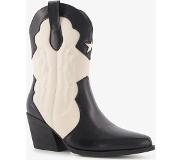 Blue Box dames western boots zwart/wit maat 37