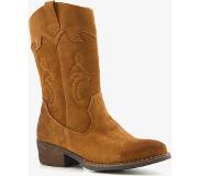 TwoDay leren meisjes western laarsjes cognac maat 31