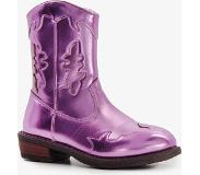 Blue Box meisjes western boots paars metallic maat 35