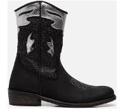 Vingino Bera Xhi Cowboylaarzen zwart Leer Maat 32