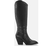 PS Poelman Snake Cowboylaarzen zwart Synthetisch Maat 40