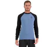 Mons Royale - Icon Raglan - Merinoshirt S, blauw