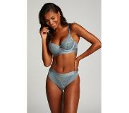 Hunkemoller String Luna Blauw Dames | Maat: 2XL
