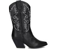 Red-Rag Dames Cowboylaarzen 77380 - Zwart - Maat 42