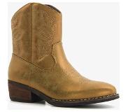 Blue Box meisjes western boots goudkleurig maat 37