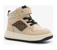 Blue Box hoge meisjes sneakers met glitter beige maat 23