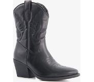 Blue Box lage dames western boots zwart maat 40
