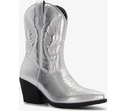 Blue Box dames western laarzen zilverkleurig maat 40