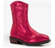 Blue Box meisjes western boots roze metallic maat 27