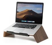 Wooden Amsterdam Oakywood Laptop Stand - Walnut Wood|Maat: