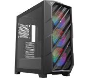 Antec DP503, Midi Tower, PC, Zwart, ATX, EATX, ITX, micro ATX, Plastic, Staal, Gamen
