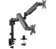 Value Dual LCD-Arm Trägerstange, 4 Gelenke, Tischmontage