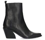 Manfield leren cowboylaarzen zwart Dames | Maat: 42