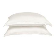 Coco & Cici - Tencel kussensloop - 60 x 70 - off white - beauty pillow - zacht, luxe en duurzaam beddengoed