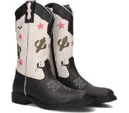 Jochie & Freaks Meisjes Cowboylaarzen Bea - Zwart - Maat 32