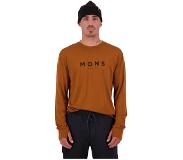 Mons Royale Yotei Classic Long Sleeve T-shirt Bruin XL Man
