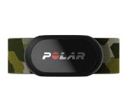Polar H10 Hartslagmeter Borstband Groen Camouflage M-XXL