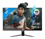 Raider QHD Utra Gaming monitor - IPS - 165Hz - RGB Verlichting - 27 Inch